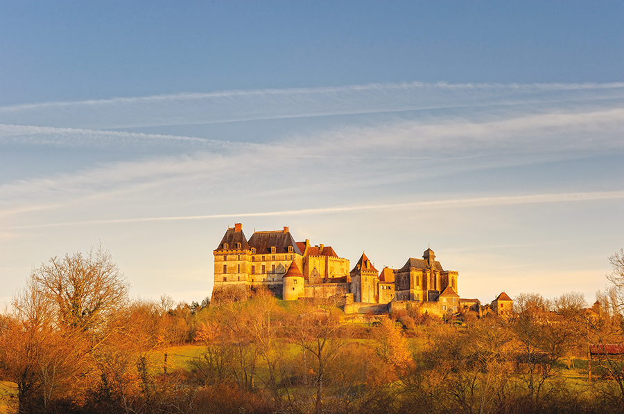 13437206 - chateau de biron in the south of france
