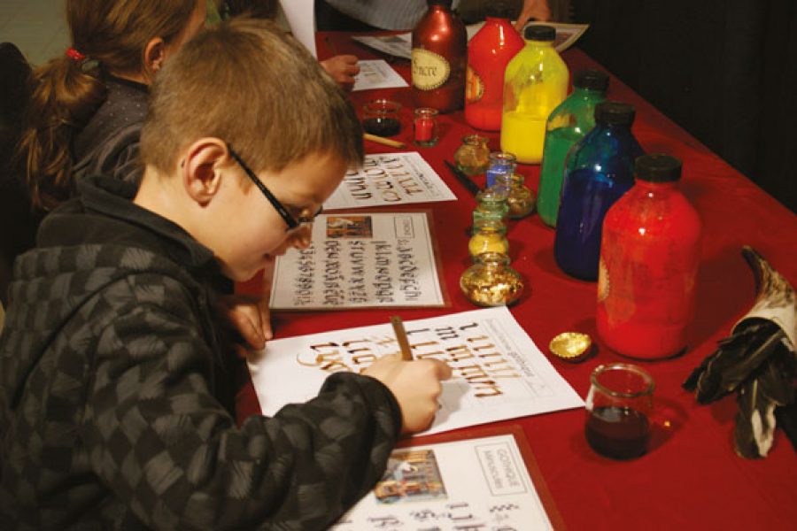 Atelier Calligraphie – Enluminure