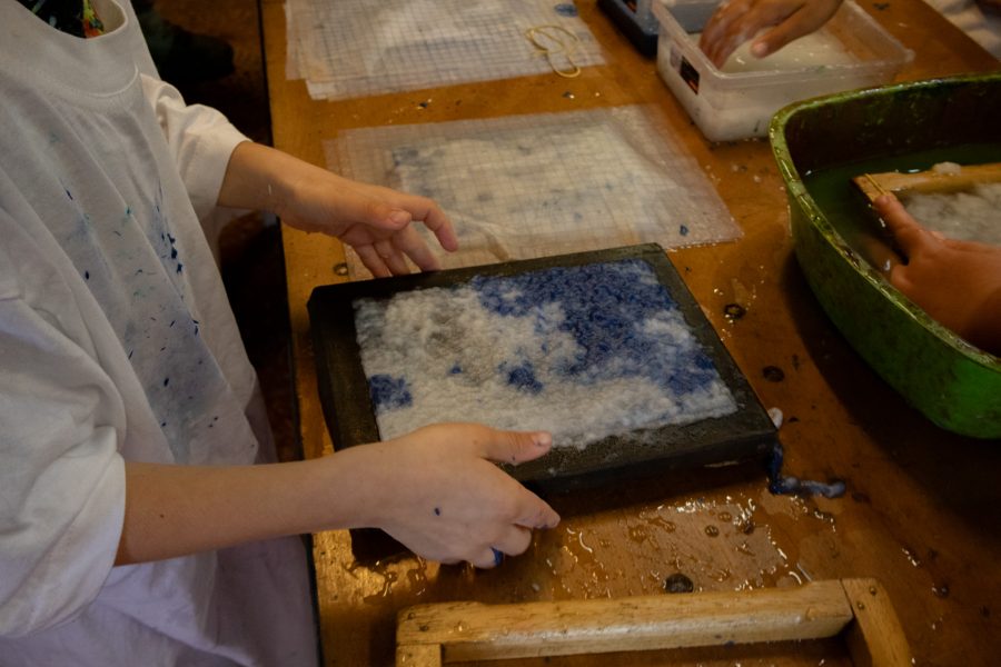 Atelier papiers colorés