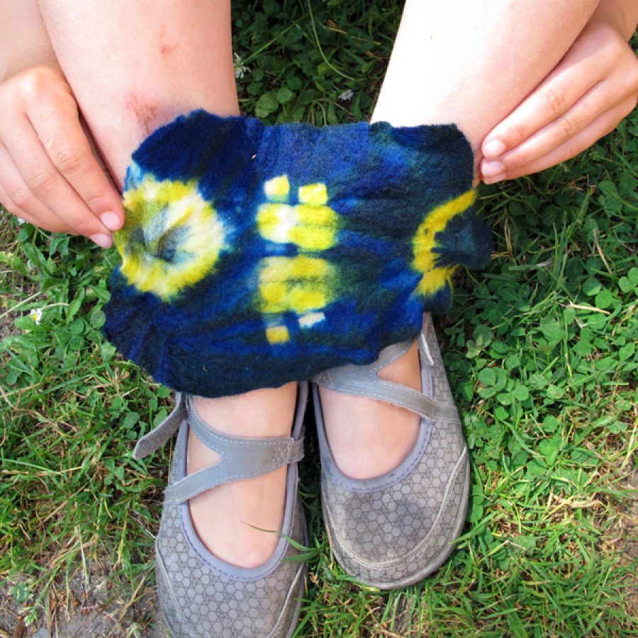 Au Fil du Temps - Site Pédagogique - Atelier Teinture sur feutre