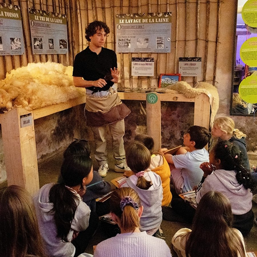 Au Fil du Temps - Site Pédagogique - Visite de la Filature de Laine de Belvès ok